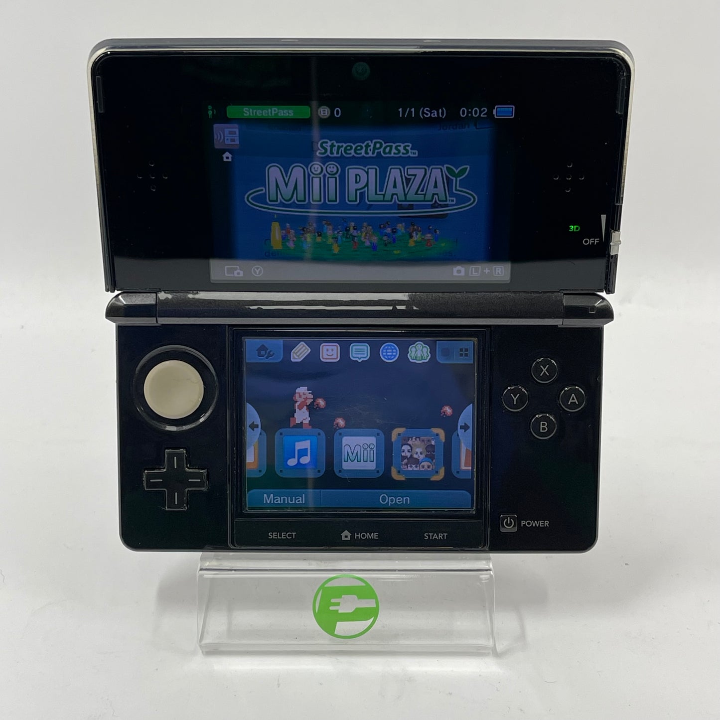 Nintendo 3DS Handheld Game Console Only CTR-001 Black