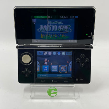 Nintendo 3DS Handheld Game Console Only CTR-001 Black