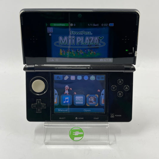 Nintendo 3DS Handheld Game Console Only CTR-001 Black