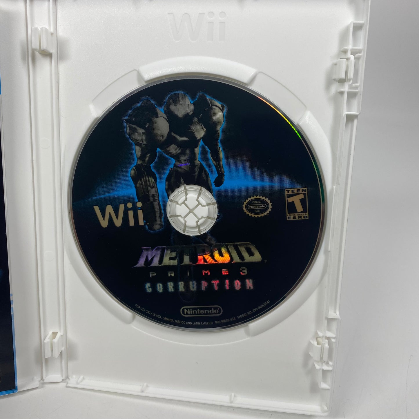 Metroid Prime 3 Corruption (Nintendo Wii, 2007)