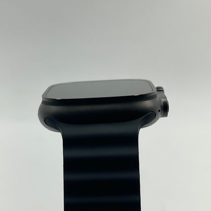 Unlocked Apple Watch Ultra 3 49MM Black Titanium Black Ocean Band MF0J4LW/A