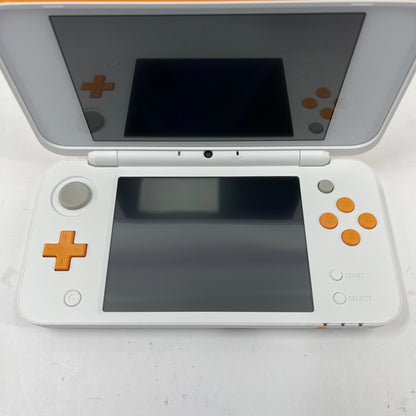 Nintendo 2DS XL Handheld Game Console JAN-001 White/Orange