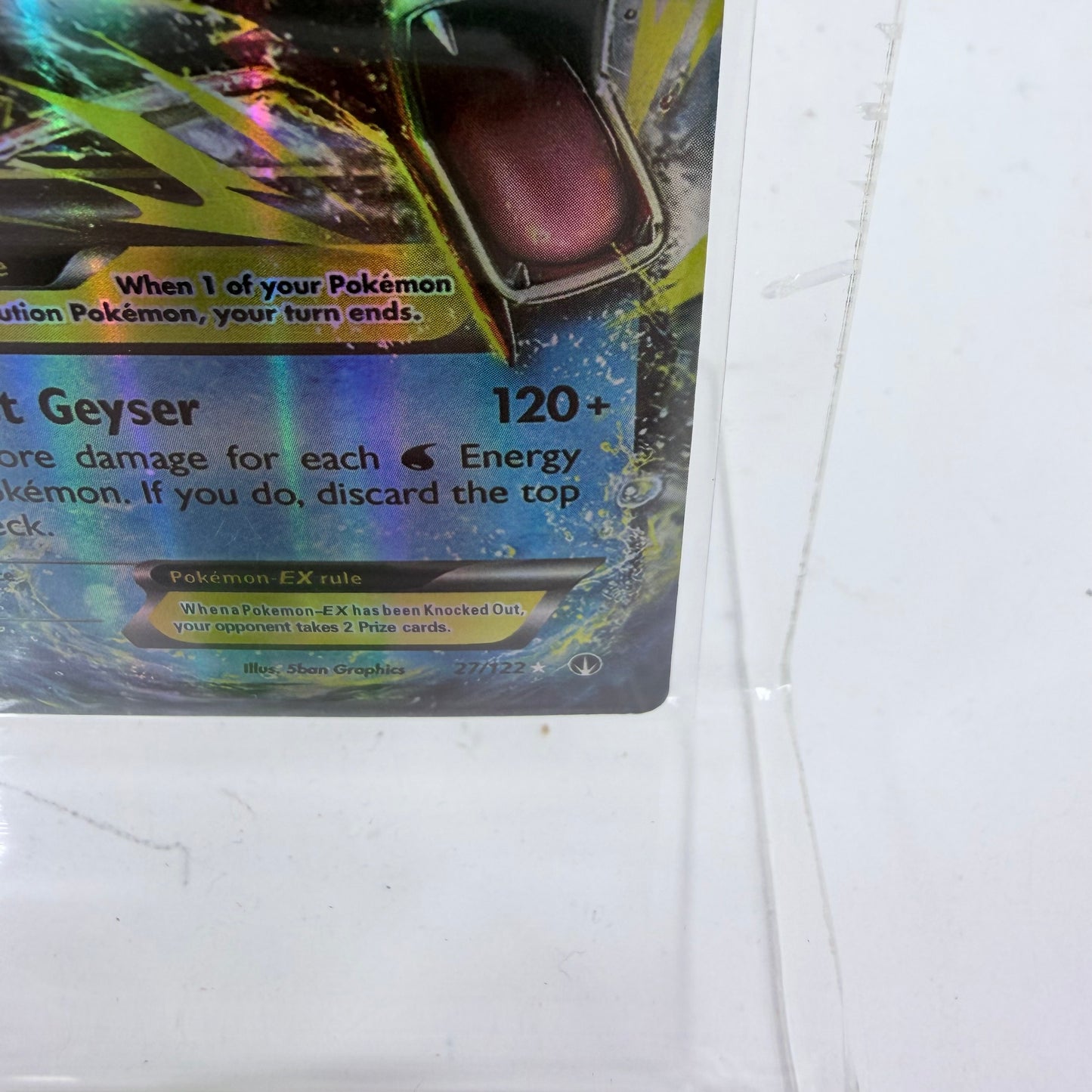 Pokémon TCG M Gyarados EX #27 BREAKpoint Trading Card 27/122