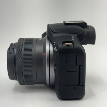 Canon EOS R50 24.2MP Mirrorless Camera With RF-S 18-45mm f/4.5-6.3 IS STM Lens