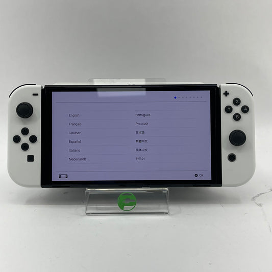 Nintendo Switch OLED Video Game Console HEG-001 White