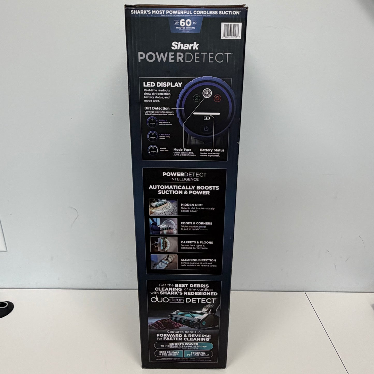 New Shark Powerdetect Cordless Stick Vacuum Cleaner IP1250
