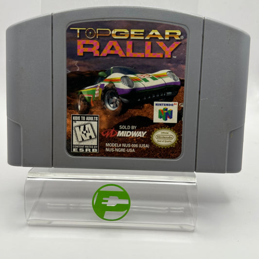 Top Gear Rally (Nintendo 64 N64, 1997)