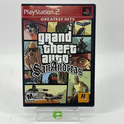 Grand Theft Auto San Andreas [Greatest Hits] (Sony PlayStation 2 PS2, 2006)