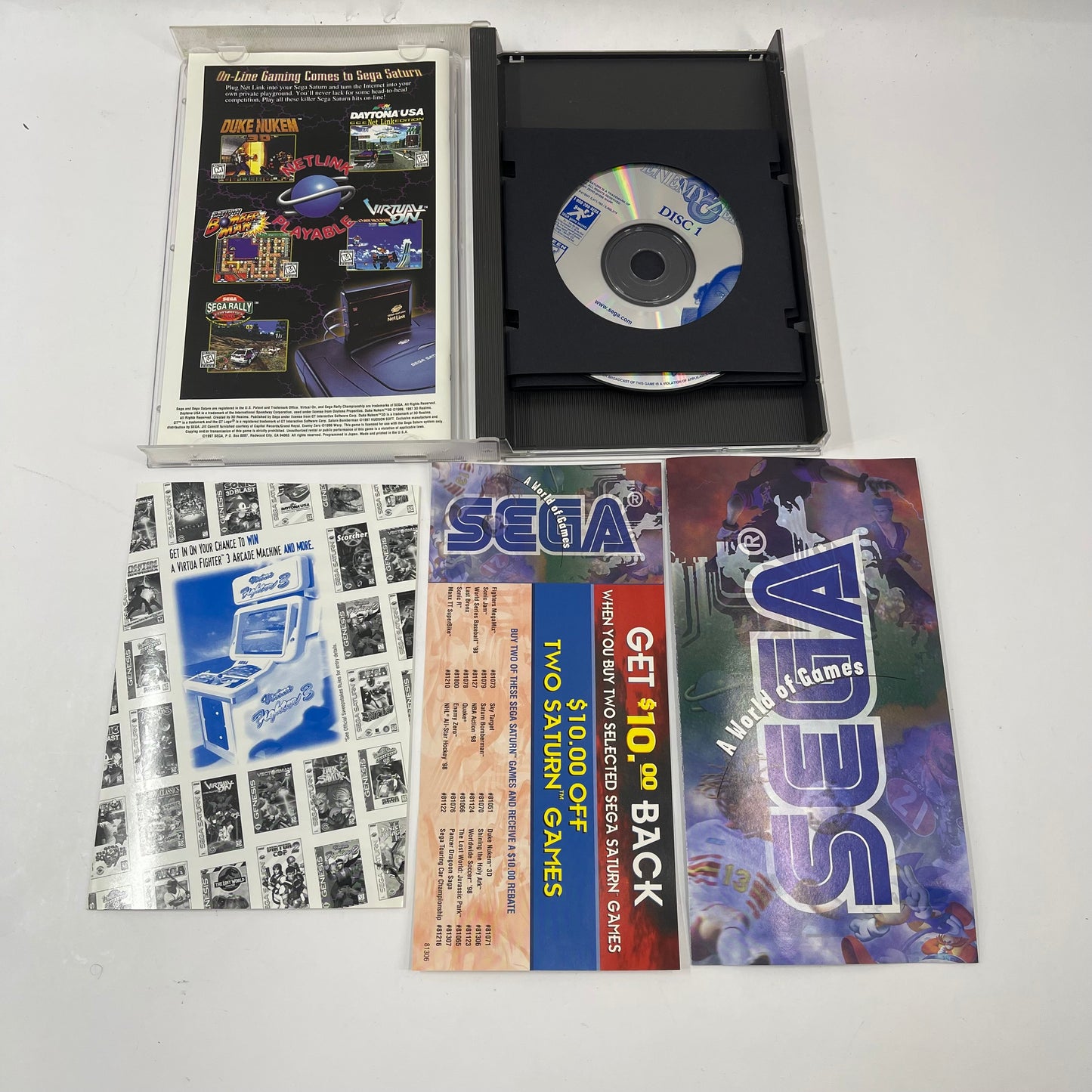 Enemy Zero (Sega Saturn, 1996)