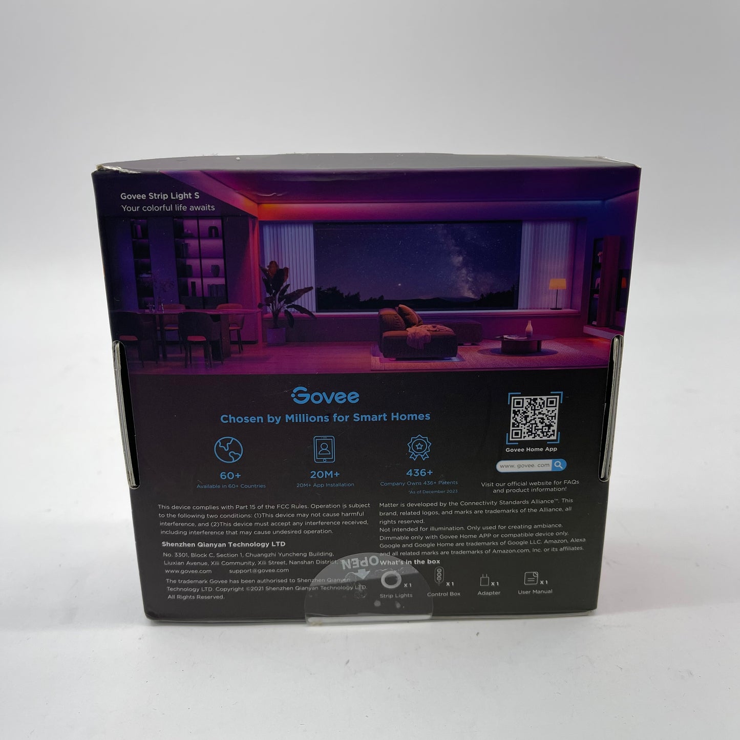 New Govee Strip Light S Color Changing LED Light H612F