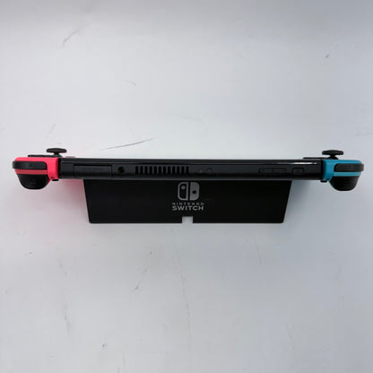 Nintendo Switch OLED Video Game Console HEG-001 Neon Red/Neon Blue