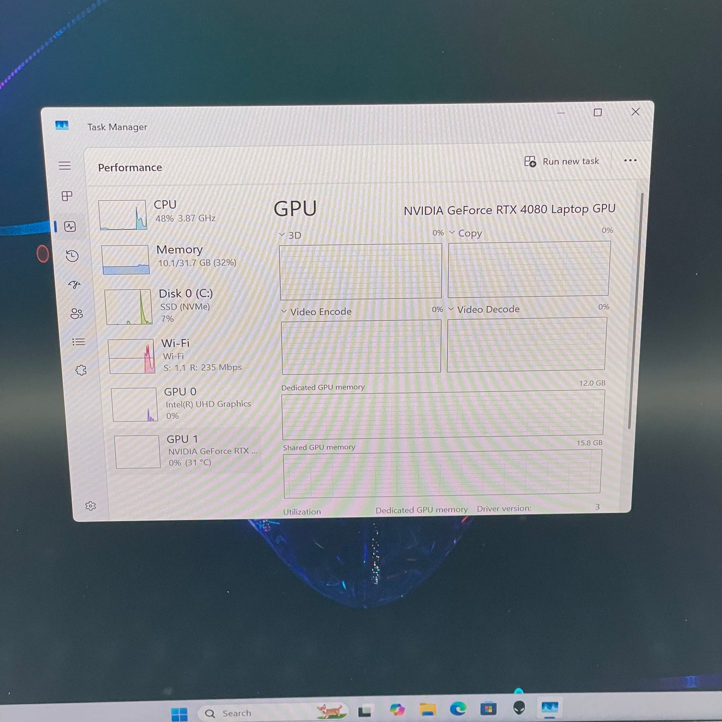 Alienware M18 P51E 18" i9-13900HX 2.2GHz 32GB RAM 1TB SSD GeForce RTX 4080