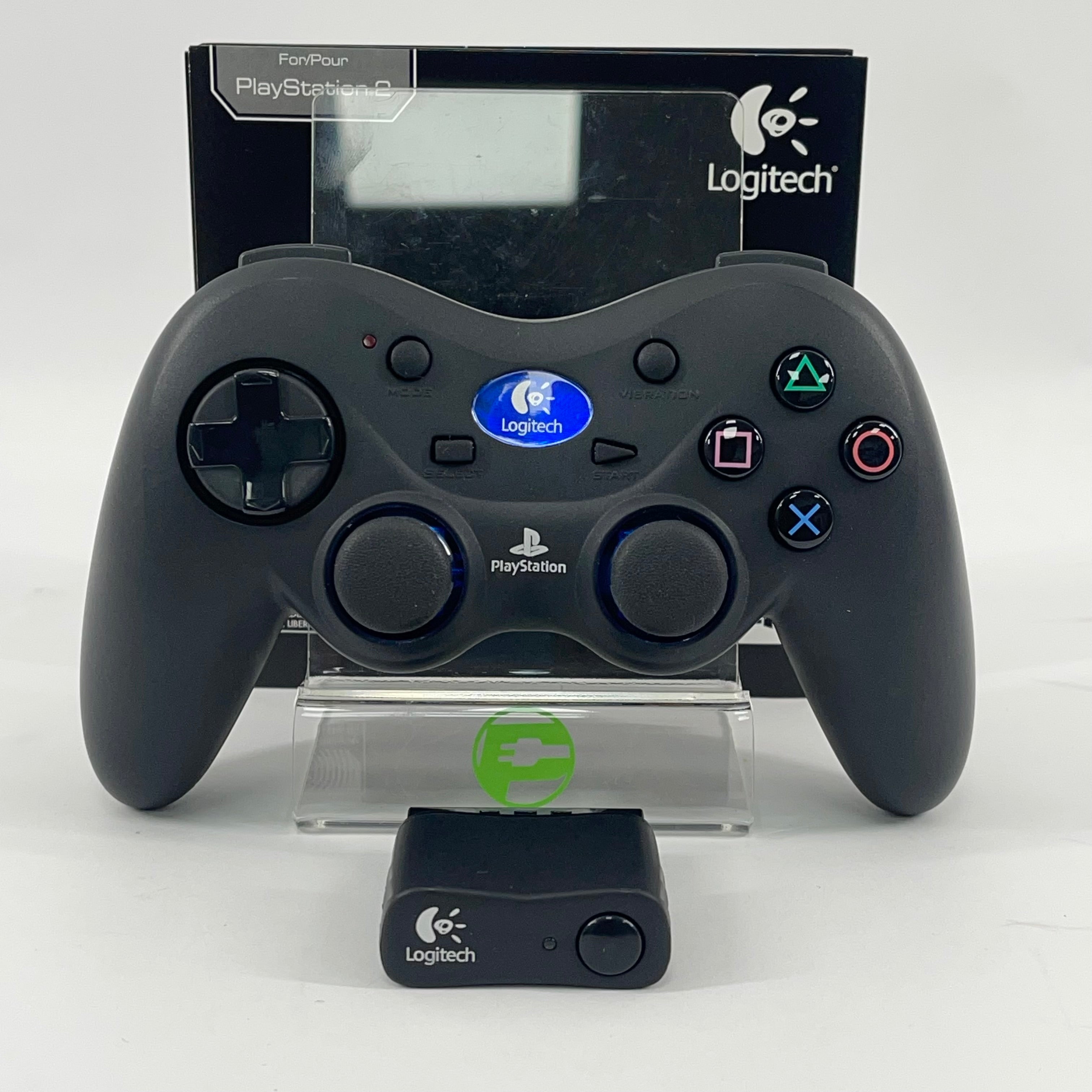 Logitech PlayStation 2 PS2 Wireless Controller Black G-X2D11 – PayMore ...