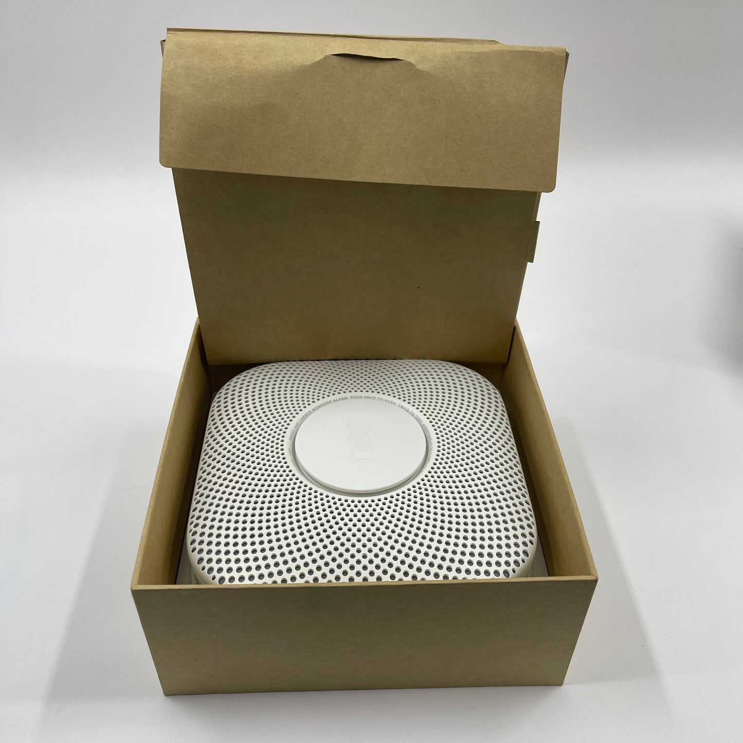 Google Nest Protect 2nd Gen Smart Smoke/Carbon Monoxide Alarm White S3003LWES