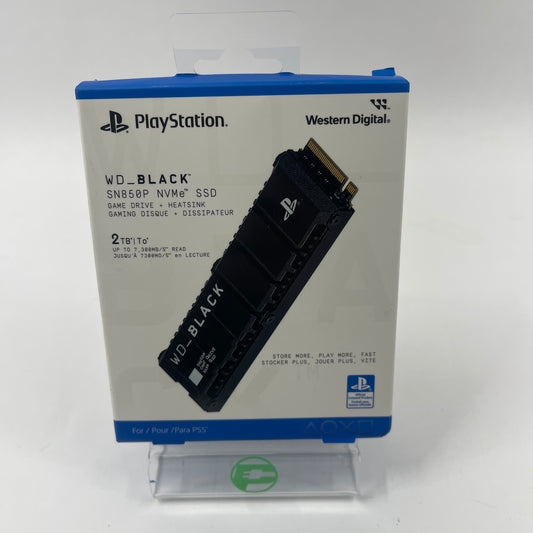 New Western Digital WD_Black SN850P 2TB 2280mm M.2 NVMe Gen 4.0 x 4 SSD For PS5
