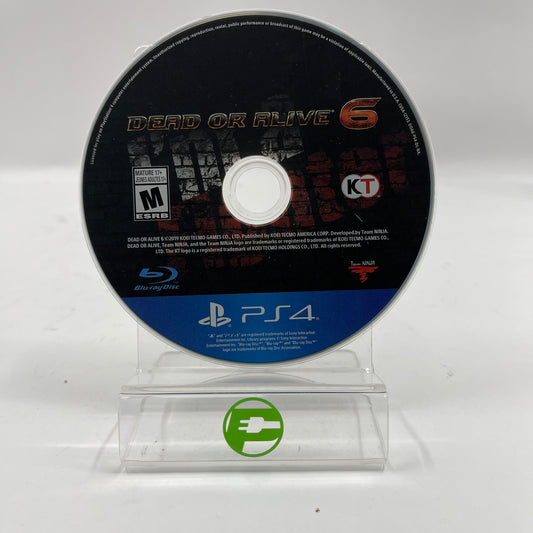Dead or Alive 6 (Sony PlayStation 4 PS4, 2019) Disc Only