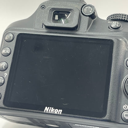 Nikon D3400 24.2MP Digital SLR DSLR Camera 11283 Shutter Count