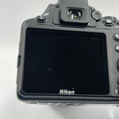 Nikon D3500 24.2MP Digital SLR DSLR Camera 3916 Shutter Count