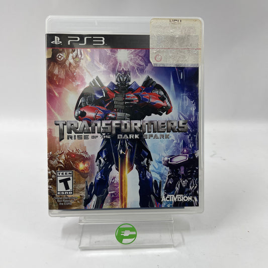 Transformers: Rise of the Dark Spark (Sony PlayStation 3 PS3, 2014)
