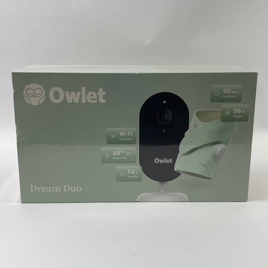 New Owlet Dream Duo 3rd Gen Smart Baby Monitor PS03NMWUSN