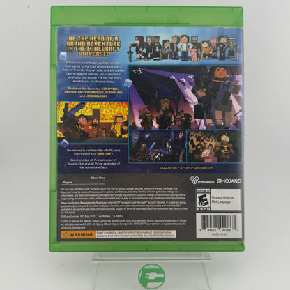 Minecraft: Story Mode Complete Adventure (Microsoft Xbox One, 2016)