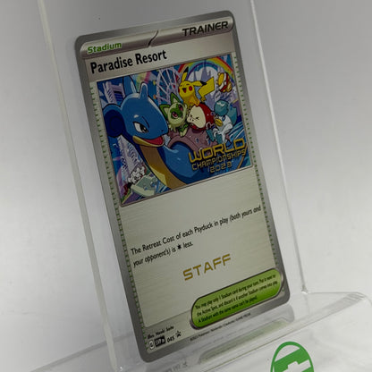 Pokémon TCG Scarlet & Violet Promo Paradise Resort 045 Regular English