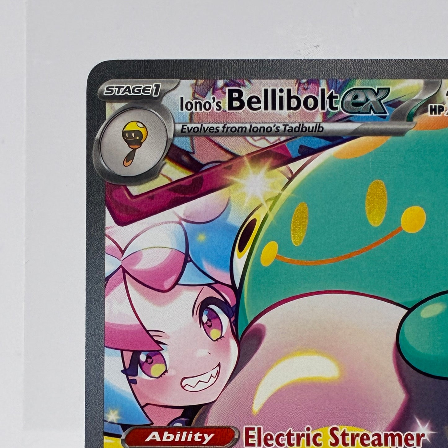 Pokémon TCG Journey Together Iono's Bellibolt ex 183/159 Holo English NM