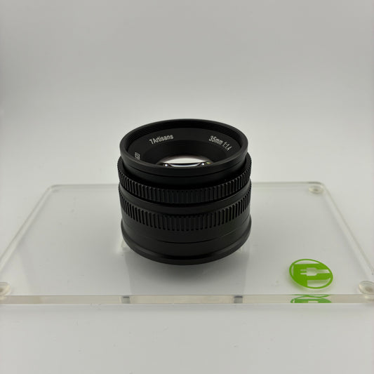 7Artisans 35mm f/1.4 Compact Prime Lens Micro Four Thirds Mount