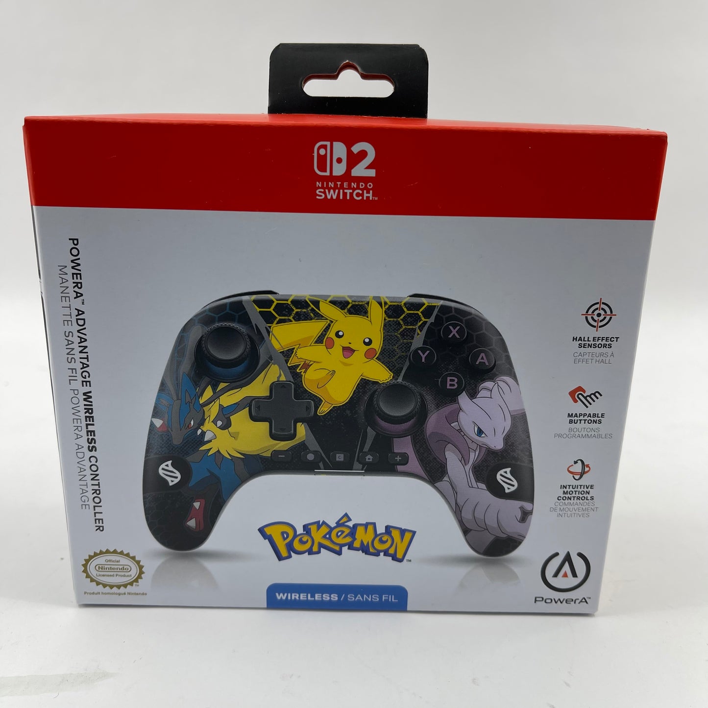 New PowerA Advantage Wireless Controller Pokemon: Mega Evolutions For Switch 2