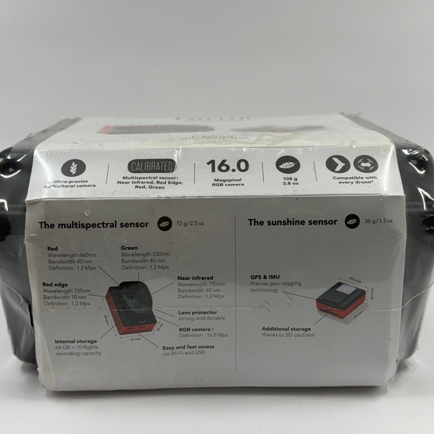 New Parrot Sequoia Multispectral Sensor