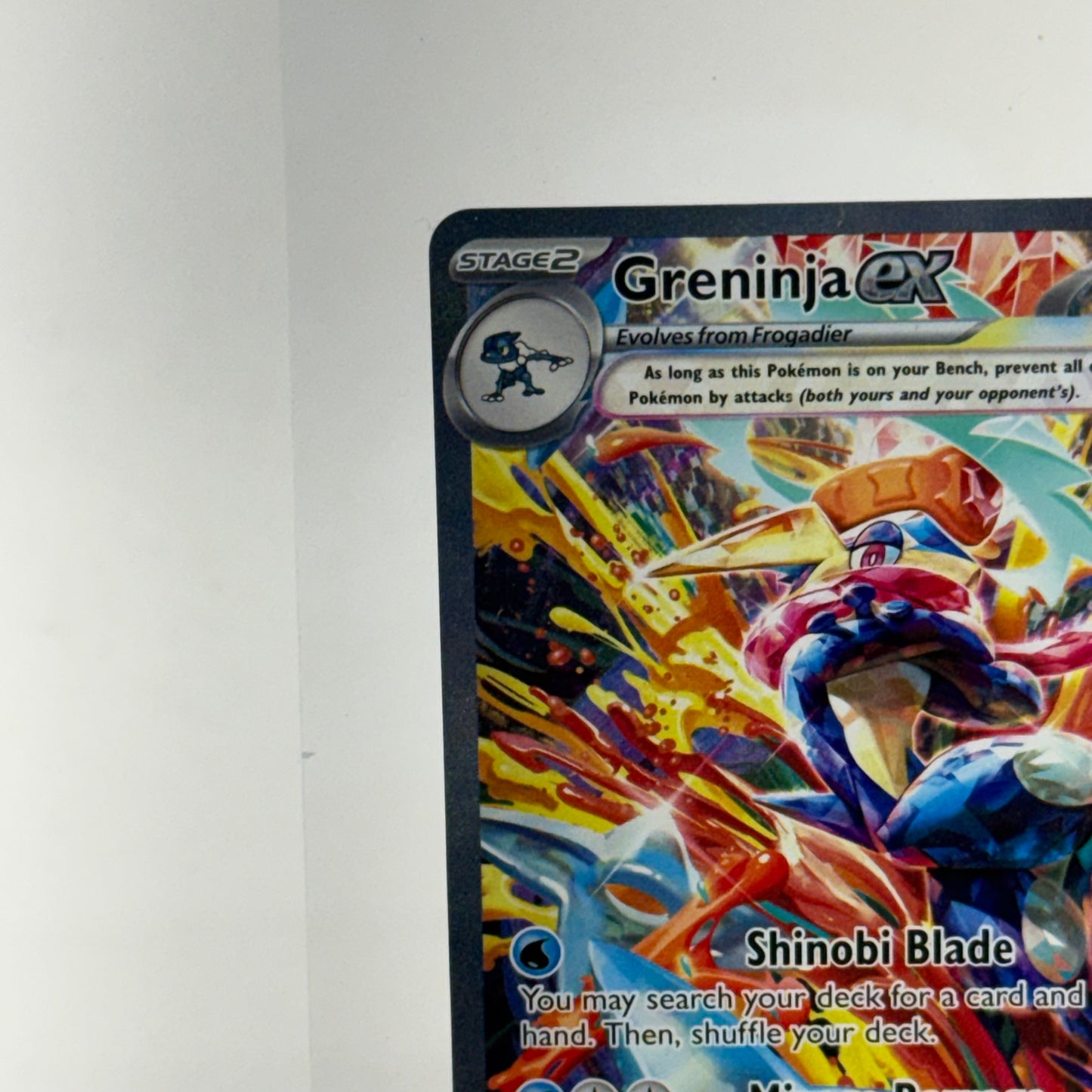 Pokémon TCG Greninja EX #214 Twilight Masquerade Trading Card 214/167