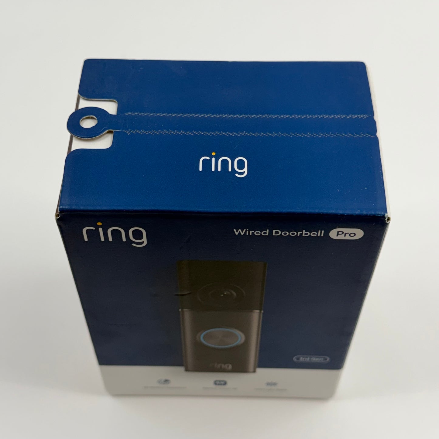 New Ring Wired Doorbell Pro 3rd Gen Wired Doorbell Camera Deep Silver
