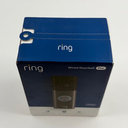 New Ring Wired Doorbell Pro 3rd Gen Wired Doorbell Camera Deep Silver