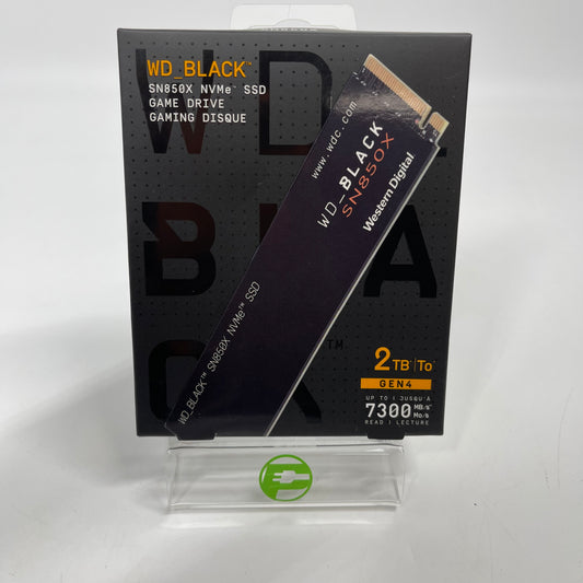 New Western Digital WD SN850X 2TB M.2 2280 PCIe Gen4 NVMe SSD WDBB9G0020BNC