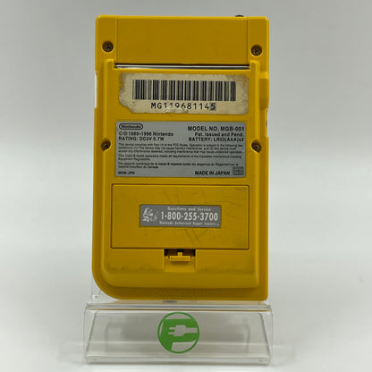 Nintendo Game Boy Pocket Handheld Game Console MGB-001 Yellow