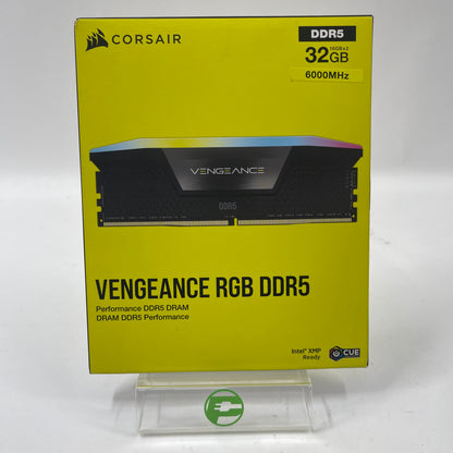 New Corsair Vengeance RGB DDR5 32GB (2x16GB) RAM 6000MHz 48-013794