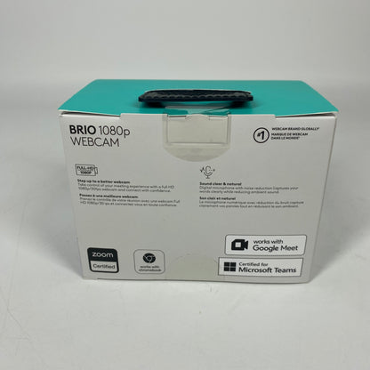 New Logitech Brio Full HD 1080p Webcam 960-001593