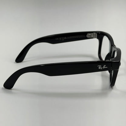 Ray-Ban Meta Wayfarer Gen 1 Shiny Black Standard RW4006 601/SB AI Smart Glasses