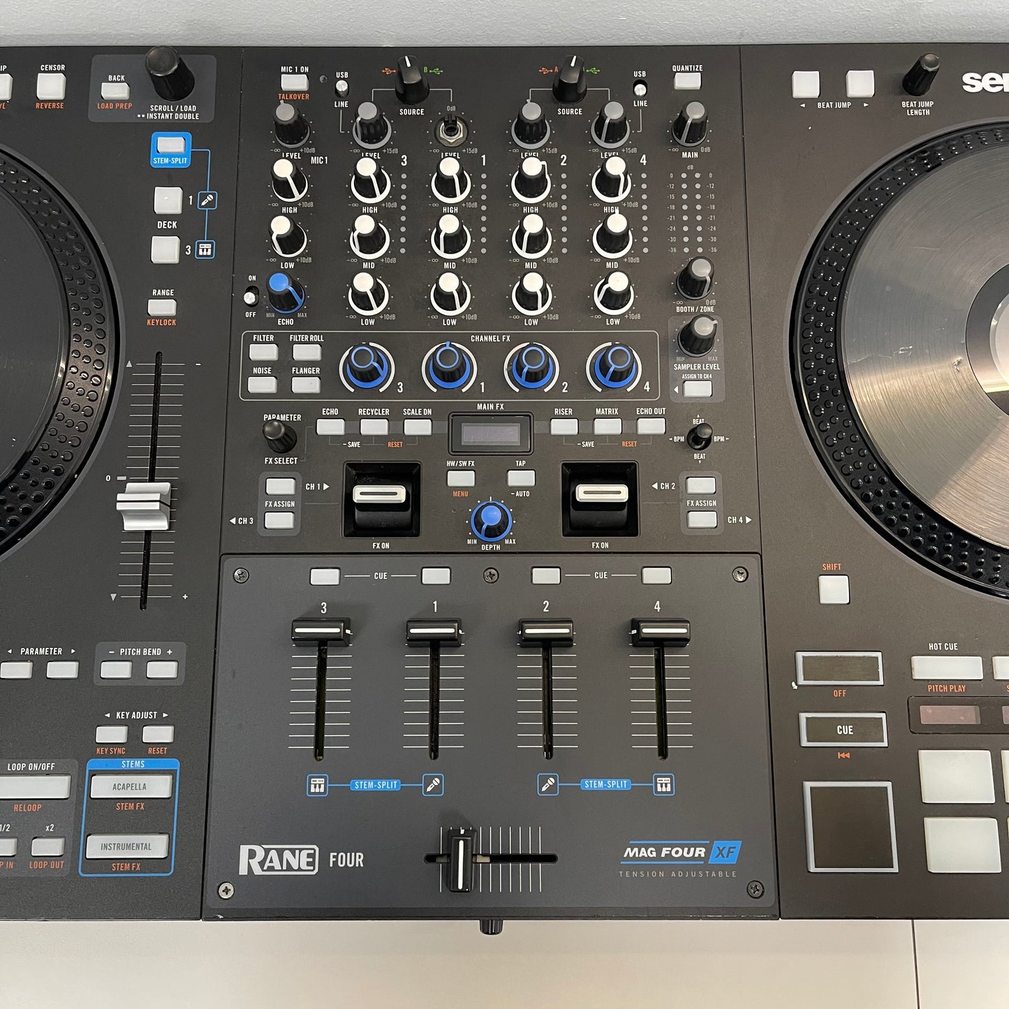 Rane Four Advanced 4-Channel Stems DJ Controller