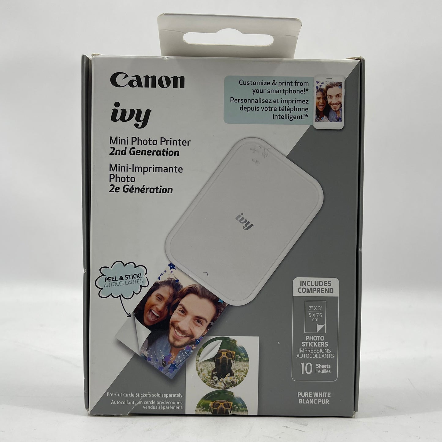 New Canon Ivy 2nd Gen Mini Photo Printer 5452C040