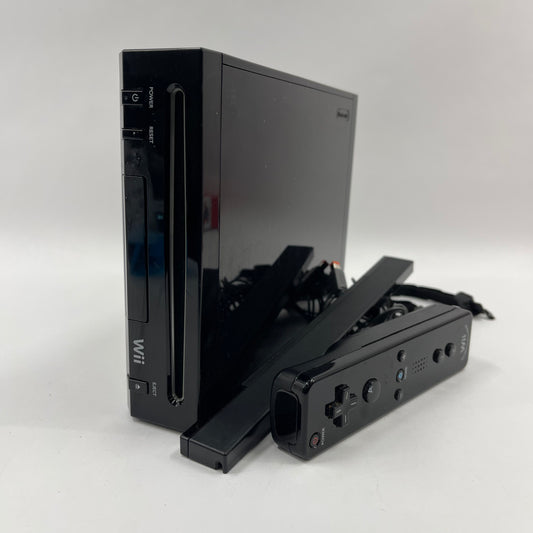 Nintendo Wii Video Game Console RVL-101 Black