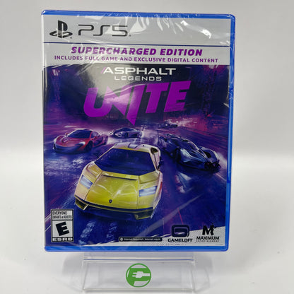 New Asphalt Legends: Unite - Supercharged Edition (Sony PlayStation 5 PS5, 2025)