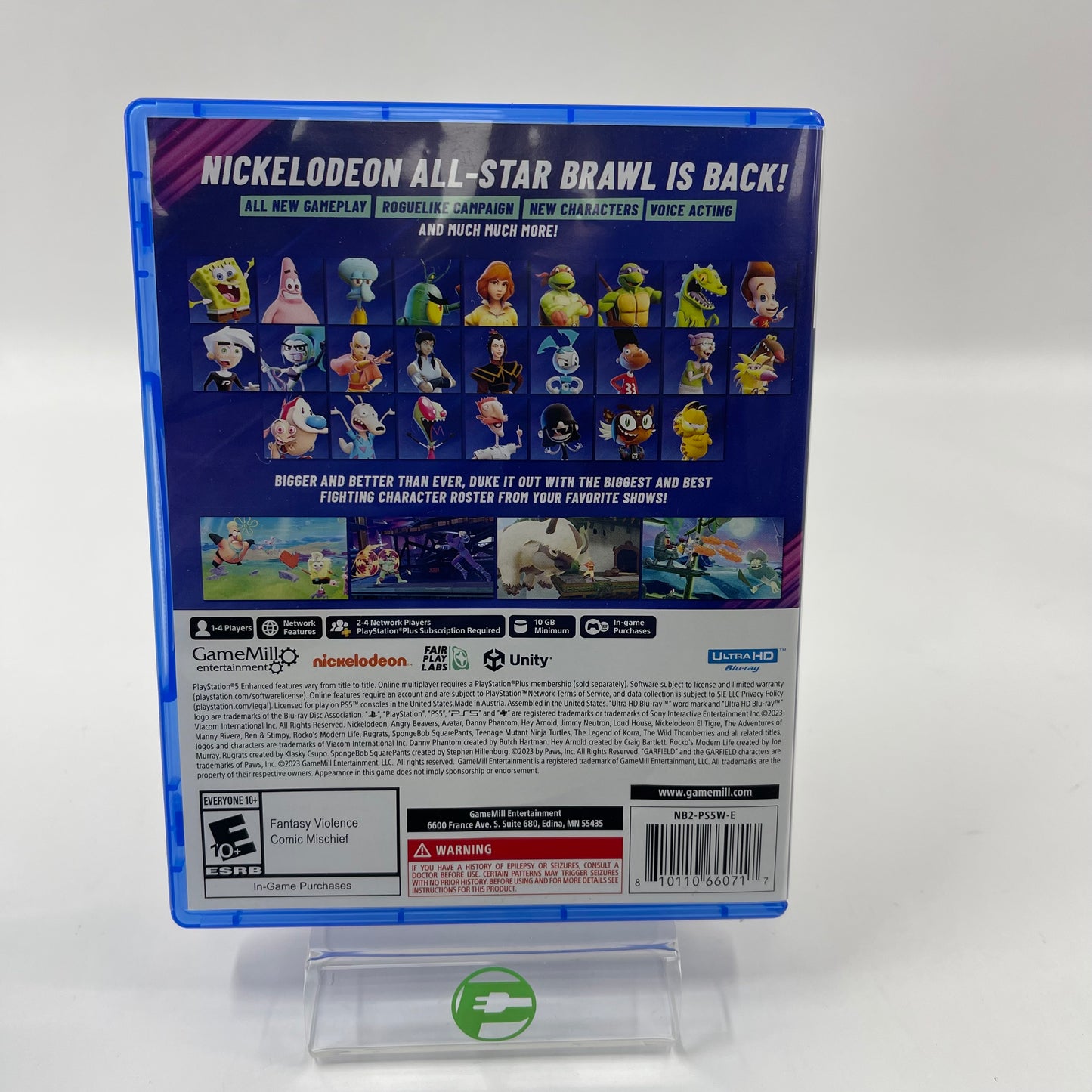 Nickelodeon All Star Brawl 2 (Sony PlayStation 5 PS5, 2023)