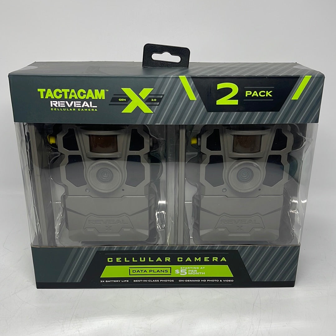 New Tactacam Reveal X Gen 2.0 Cellular Trail Camera RV-XG2-BNDL1