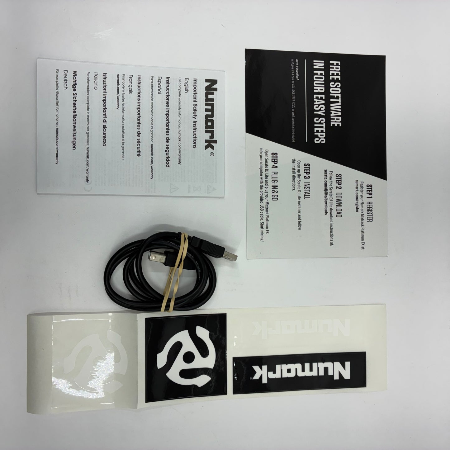 Numark Mixtrack Platinum FX 4-Deck Layering  DJ Controller