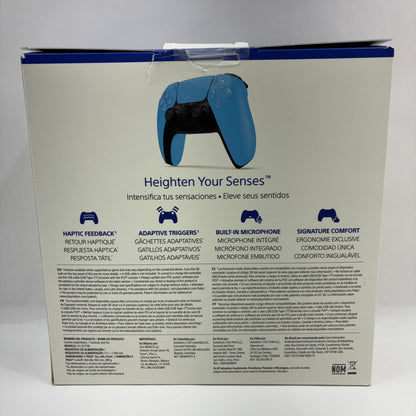 New Sony PlayStation 5 PS5 DualSense Wireless Controller Starlight Blue