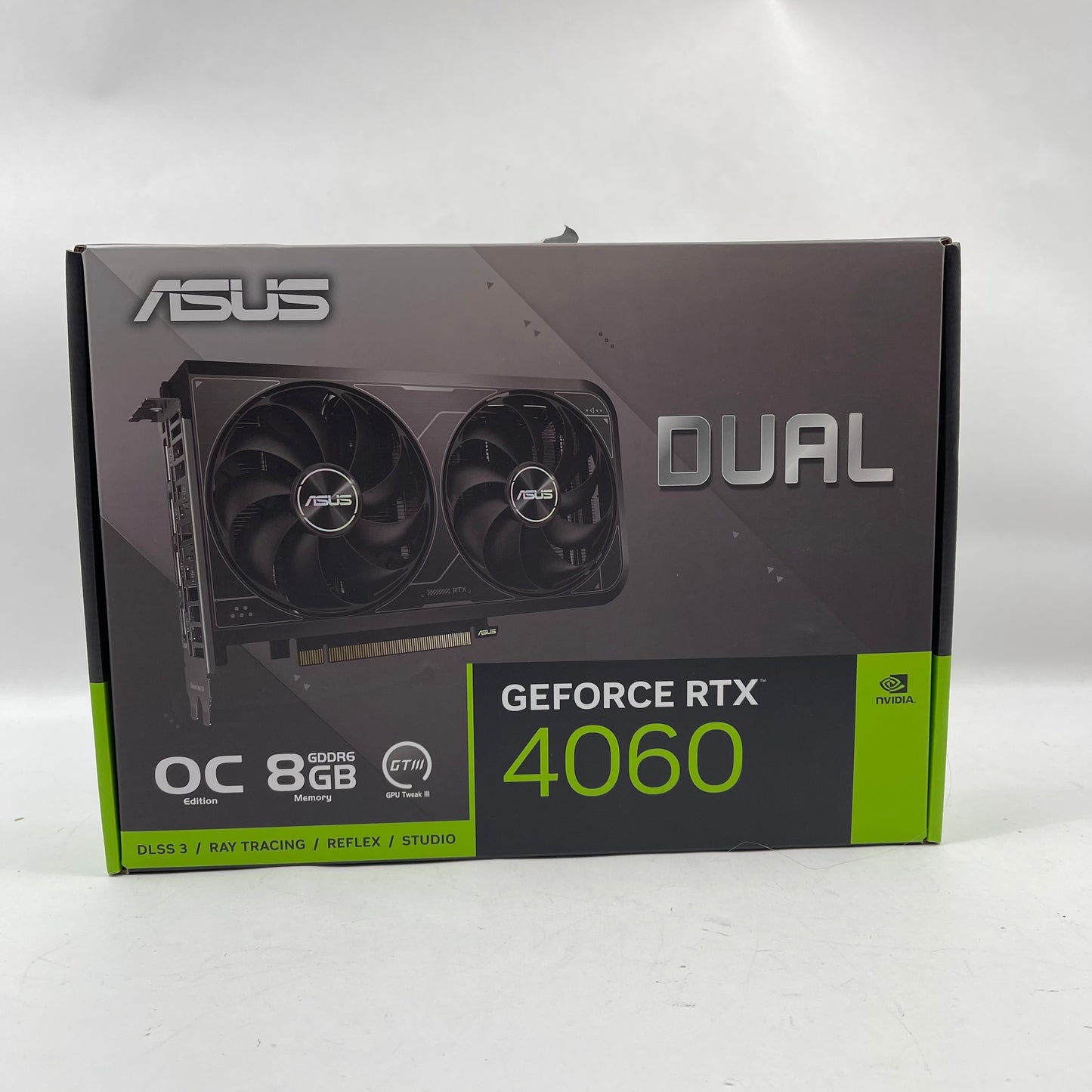 ASUS GeForce RTX 4060 OC 8GB GDDR6 Graphics Card DUAL-RTX4060-O8G-V2