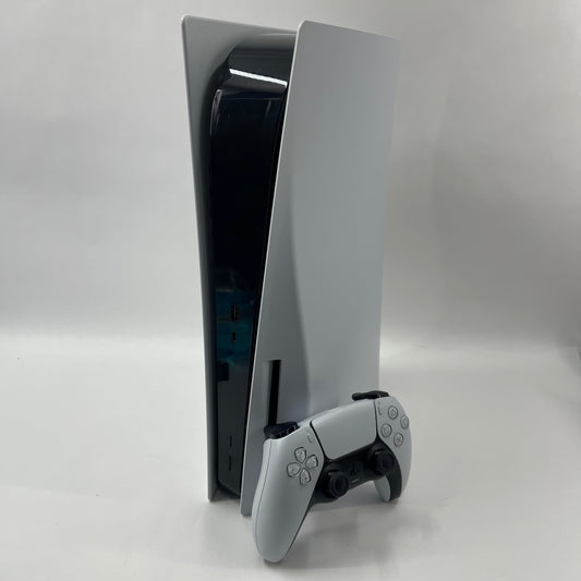 Sony PlayStation 5 Disc Edition PS5 825GB White Console Gaming System CFI-1215A