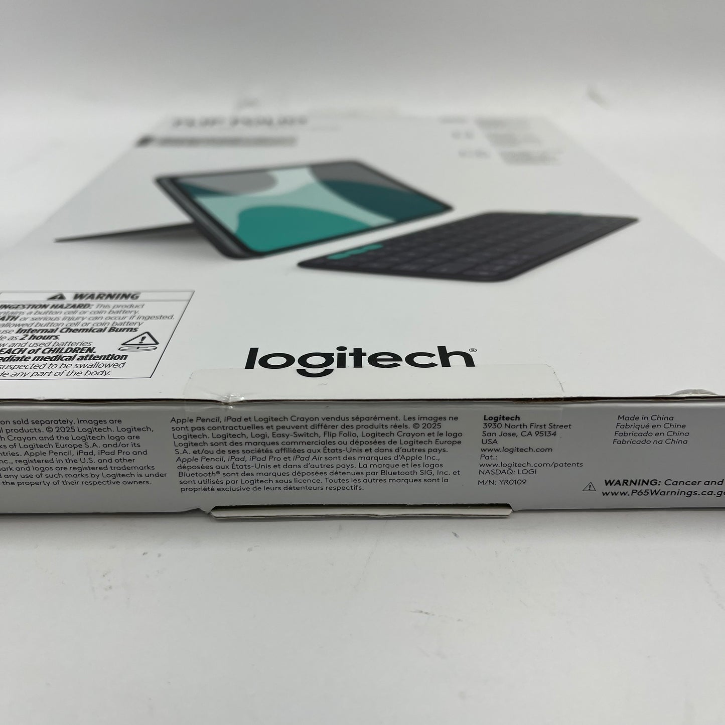 New Logitech Flip Folio iPad Pro/iPad Air 11" Detachable Keyboard Case
