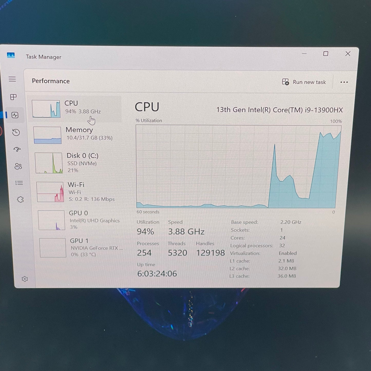 Alienware M18 P51E 18" i9-13900HX 2.2GHz 32GB RAM 1TB SSD GeForce RTX 4080